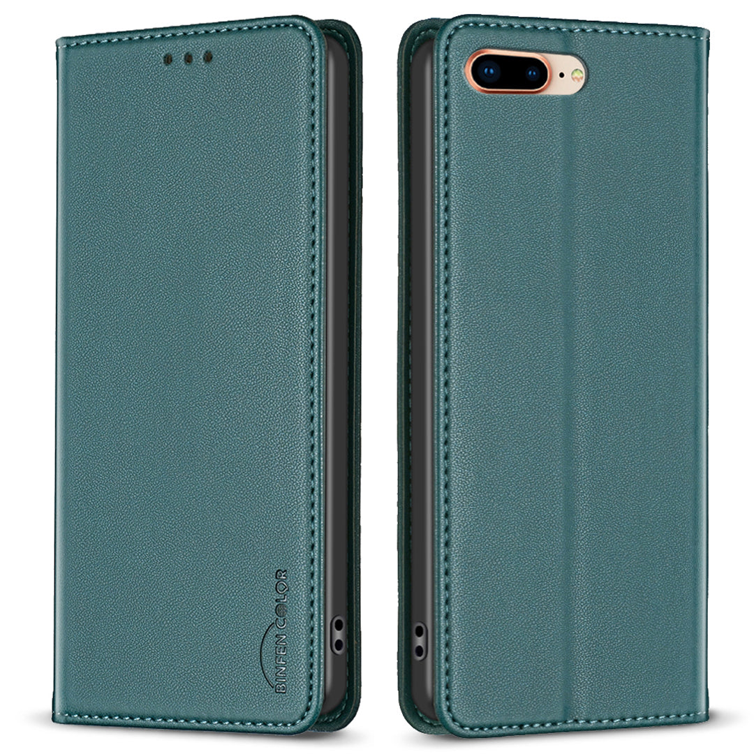 BINFEN COLOR BF18 For iPhone 8 Plus 7 Plus 6 Plus 6s Plus Leather Cover Card Slot Stand Phone Case BINFEN COLOR BF18 For iPhone 8 Plus 7 Plus 6 Plus 6s Plus Leather Cover Card Slot Stand Phone Case